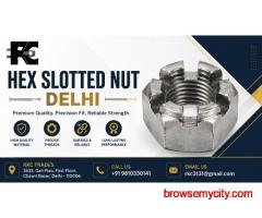 Hex Slotted Nut Delhi