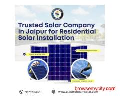 Trusted Solar Company in Jaipur for Residential Solar Installation