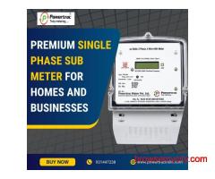 Premium Single Phase Sub Meter for Homes and Businesses