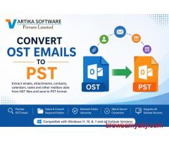 Convert OST Emails to PST