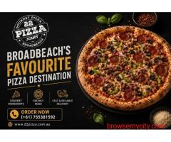 Explore Signature Gourmet Pizza at 22 Pizza Joint