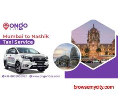 Mumbai to Nashik Taxi Service | Book with OnGo Rides