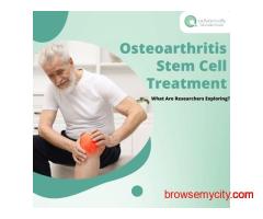 Osteoarthritis Stem Cell Treatment: What Are Researchers Exploring?