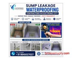 Sump Leakage Waterproofing Contractors in Electronic City