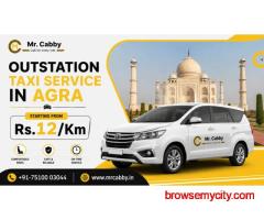 Outstation Taxi Service in Agra - Mr. Cabby