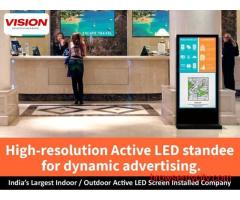 Digital Standee Manufacturer in Mumbai, India | Vision Display