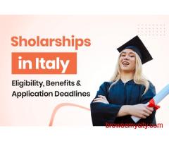 Get Scholarships for Studying in Italy