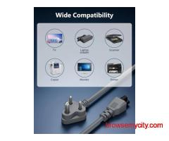 FEDUS TPR (Thermoplastic Rubber) Laptop Power Cord
