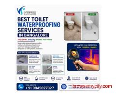 Best Toilet Waterproofing Services in Bangalore