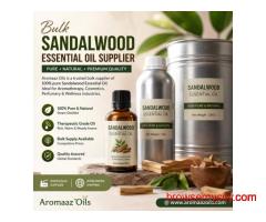 Bulk Sandalwood Essential Oil Supplier | Aromaaz Oils