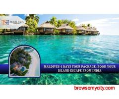 Maldives 4 Days Tour Package: Book Your Island Escape From India