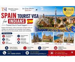 Spain Tourist Visa for Indians – Trusted Visa & Travel Support