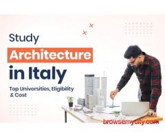 Architecture Courses Available in Italy