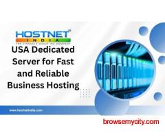 USA Dedicated Server for Fast and Reliable Business Hosting