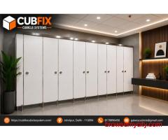 Toilet Cubicle Manufacturers in India | Cubfix Cubicle System