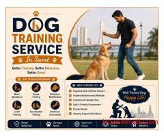 Dog Training Service in Surat
