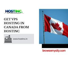 Get VPS Hosting in Canada from HostInc