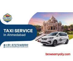 Taxi Service in Ahmedabad for Comfortable Local & Outstation Travel