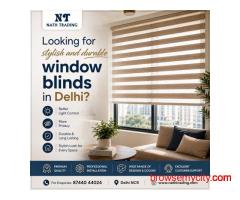 Looking for stylish and durable window blinds in Delhi