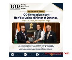 IOD Delegation Meets Defence Minister Rajnath Singh