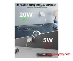 FEDUS iPhone Charger | 20W Apple Compatible Type C Adapter
