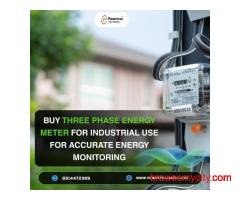 Buy Three Phase Energy Meter for Industrial Use for Accurate Energy Monitoring