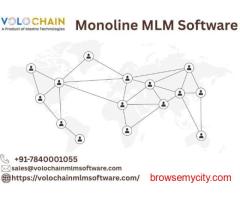 Grow Your Network with Flexible Monoline MLM Software | Volochain