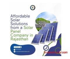 Affordable Solar Solutions from a Solar Panel Company in Rajasthan