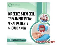 Diabetes Stem Cell Treatment India: What Patients Should Know