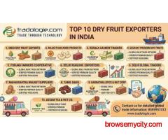 Top 10 Dry Fruit Exporters in India: Brands & Manufacturers