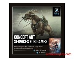Concept Art Services for Games | 3D Game Art Studio