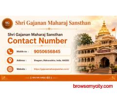 Shri Gajanan Maharaj Sansthan Contact Number