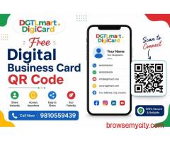 Free Digital Business Card QR Code | DGTLmart Digcard