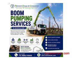 Boom Pumping Services In Bangalore