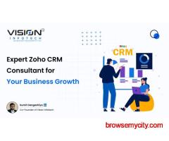 Best Zoho Consulting Services in India, USA, Australia, & Dubai | Vision Infotech