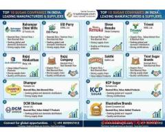 Top 10 Sugar Companies in India: Leading Manufacturers & Suppliers