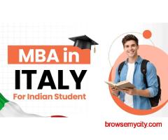 Consultants in India for MBA In Italy
