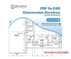 Need an electrical or architectural PDF convert to CAD Services in Ramona?