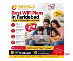 Best WiFi Plans in Faridabad | Fast & Affordable Internet