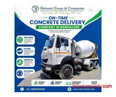 On-Time Concrete Delivery Company in Bangalore