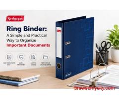 Ring Binder File for Documents