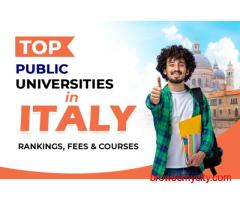Looking for a Top Public University in Italy