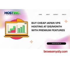 Buy Cheap Japan VPS Hosting at $15/Month with Premium Features