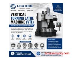 Vertical Turning Lathe Machine (VTL) Manufacturers in India