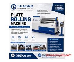 Plate Rolling Machine Manufacturer in India