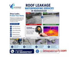 Roof leakage waterproofing services in Indiranagar