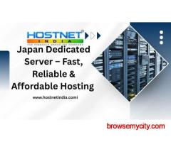 Japan Dedicated Server – Fast, Reliable & Affordable Hosting