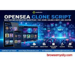 OpenSea Clone Script for Launching a Competitive NFT Marketplace in 2026