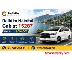 Book Delhi to Nainital Cab – Affordable Taxi Service