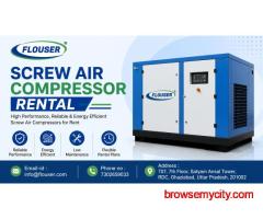 Screw Air Compressor Rental